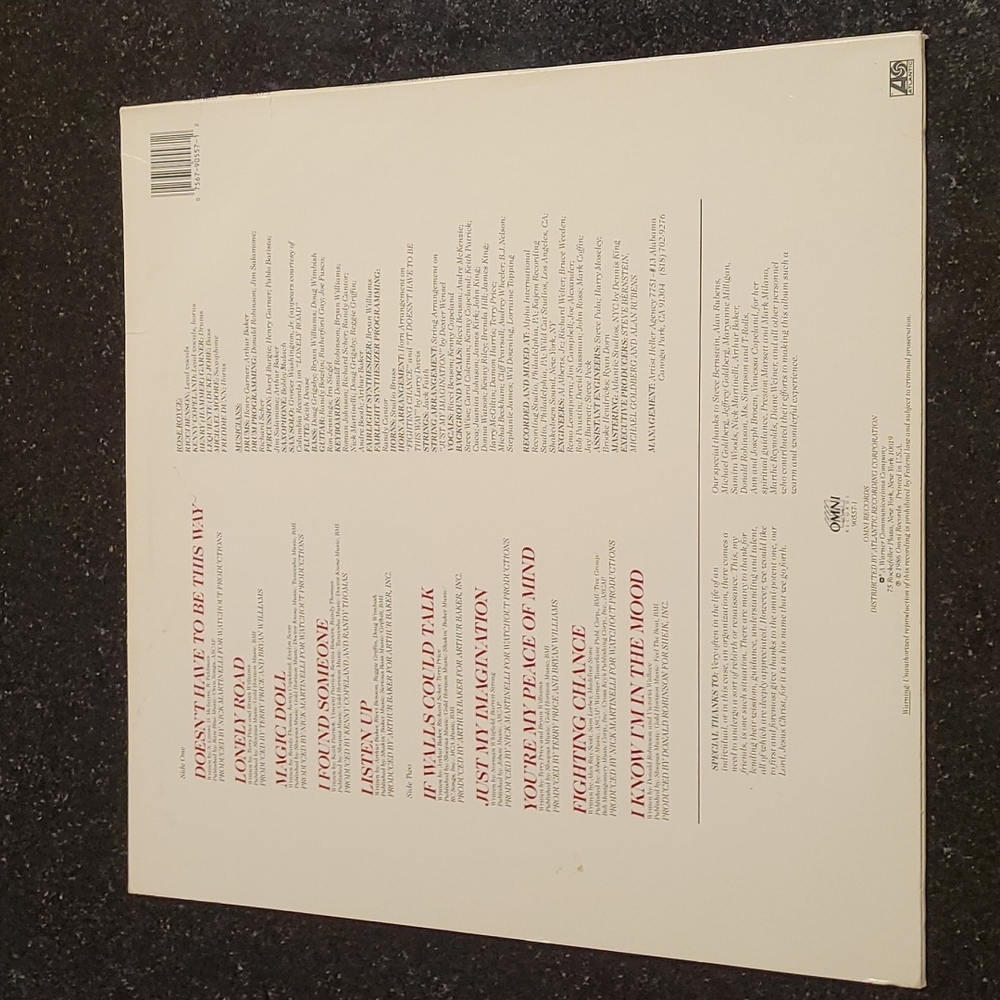 1986 ROSE ROYCE Album - Picture 2 of 8